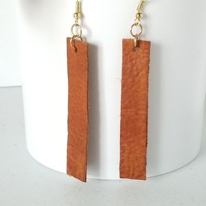 Handmade Leather Earrings